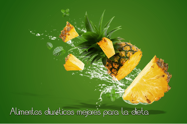 Alimentos diuréticos mejores para la dieta