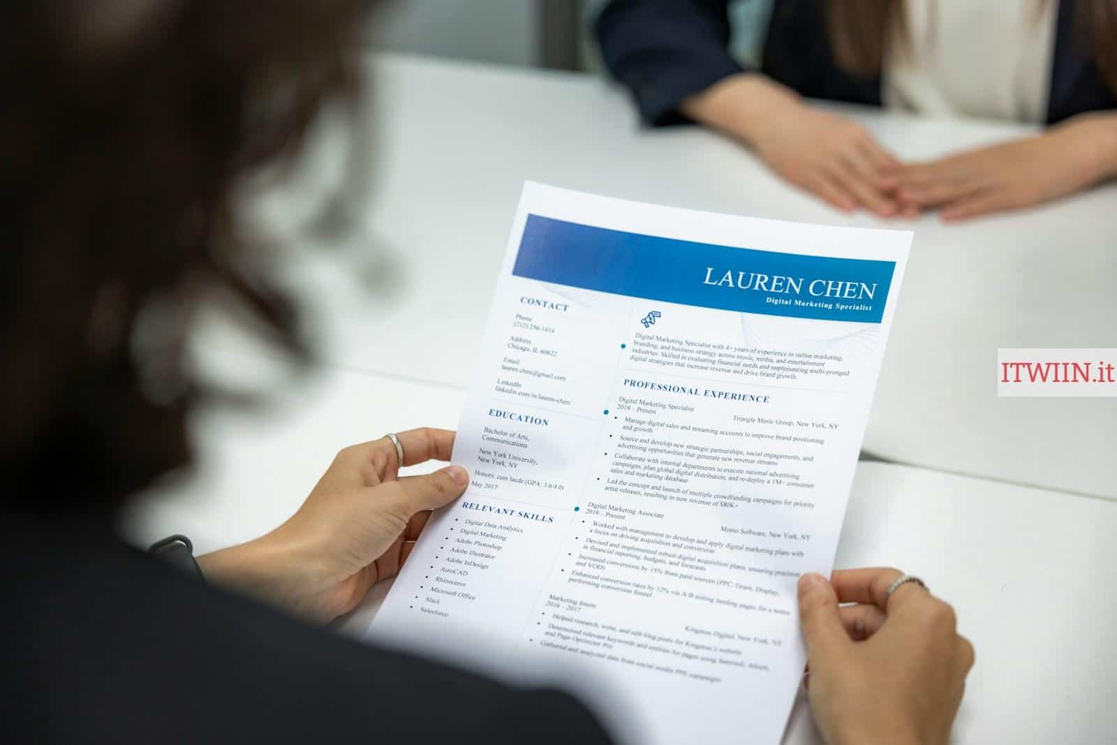 Claves para crear un currículum efectivo: lo que no puede faltar en tu CV